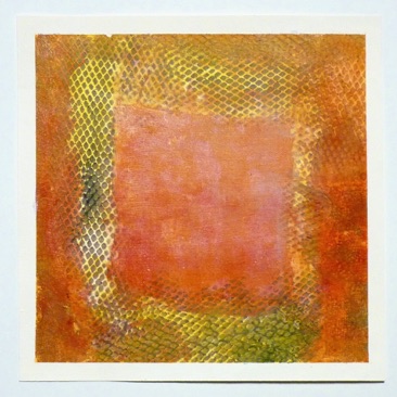 acrylics on paper, sold